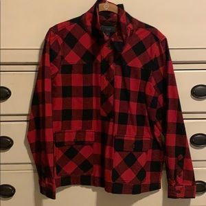 J. Crew Buffalo Check Top